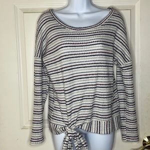 Long sleeve striped shirt